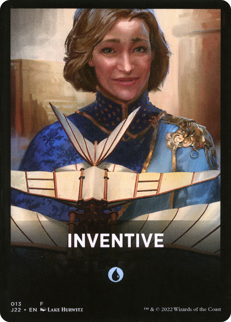 Inventive Theme Card [Jumpstart 2022 Front Cards] | Gate City Games LLC