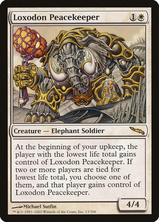 Loxodon Peacekeeper [Mirrodin] | Gate City Games LLC