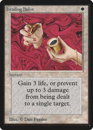 Healing Salve [Limited Edition Beta] | Gate City Games LLC