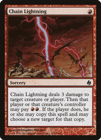 Chain Lightning [Premium Deck Series: Fire and Lightning] | Gate City Games LLC