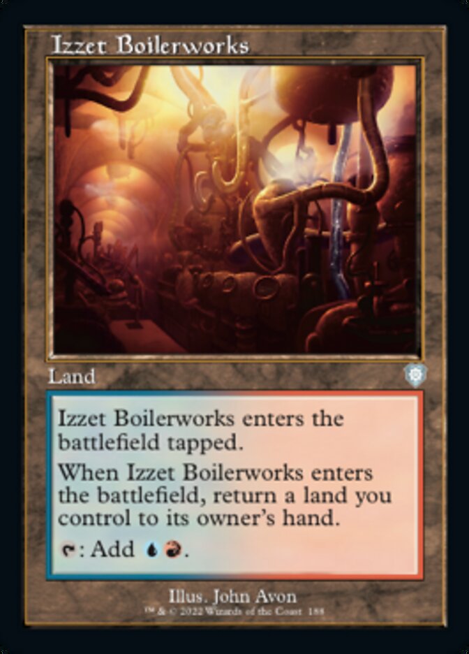 Izzet Boilerworks (Retro) [The Brothers' War Commander] | Gate City Games LLC