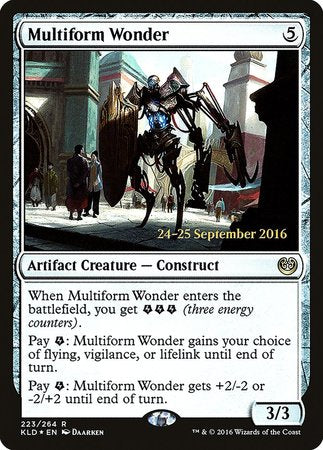 Multiform Wonder [Kaladesh Promos] | Gate City Games LLC
