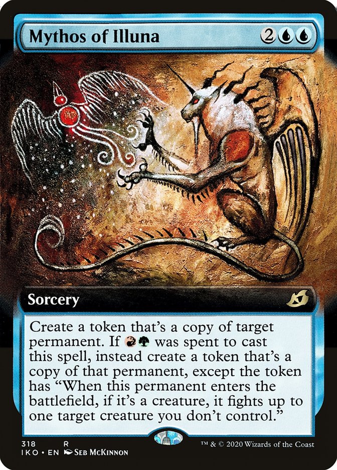 Mythos of Illuna (Extended Art) [Ikoria: Lair of Behemoths] | Gate City Games LLC