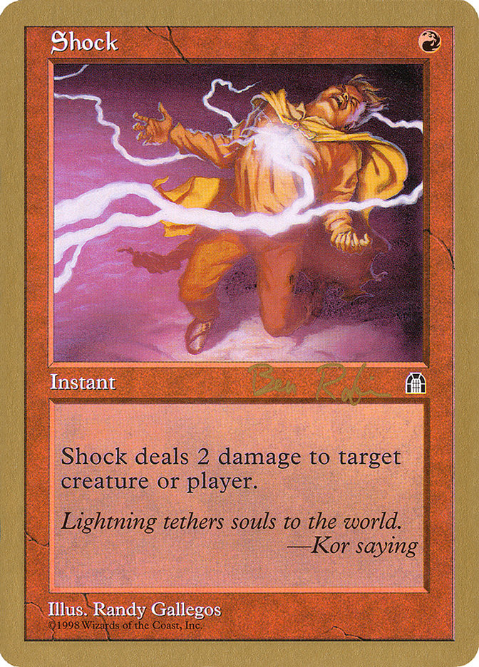 Shock (Ben Rubin) [World Championship Decks 1998] | Gate City Games LLC