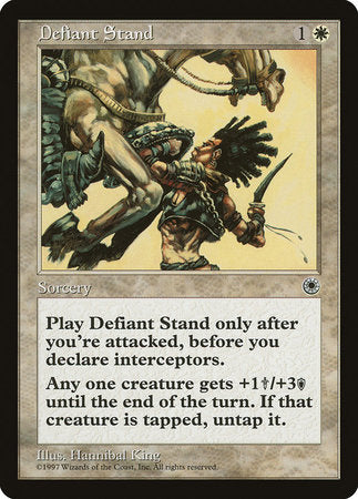 Defiant Stand [Portal] | Gate City Games LLC