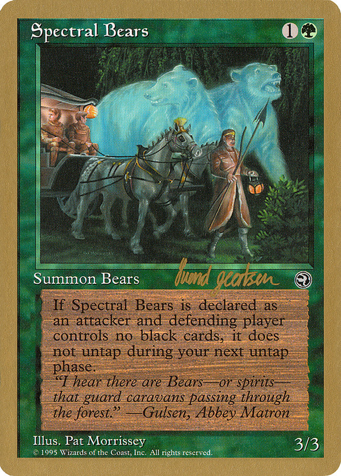 Spectral Bears (Svend Geertsen) [World Championship Decks 1997] | Gate City Games LLC