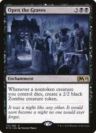 Open the Graves [Core Set 2019] | Gate City Games LLC