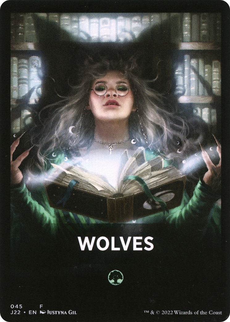 Wolves Theme Card [Jumpstart 2022 Front Cards] | Gate City Games LLC