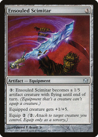 Ensouled Scimitar [Fifth Dawn] | Gate City Games LLC