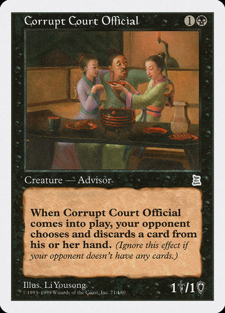 Corrupt Court Official [Portal Three Kingdoms] | Gate City Games LLC