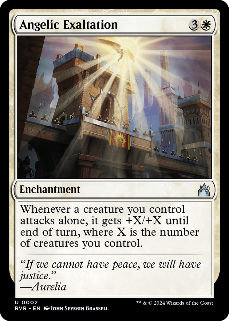 Angelic Exaltation [Ravnica Remastered] | Gate City Games LLC