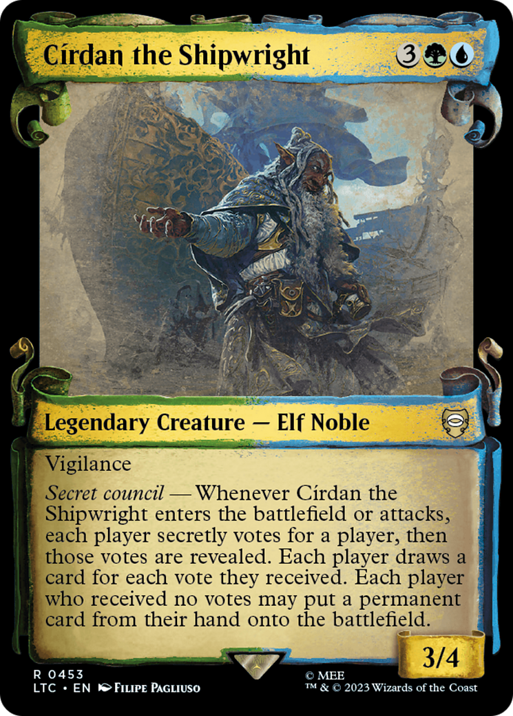 Cirdan the Shipwright [The Lord of the Rings: Tales of Middle-Earth Commander Showcase Scrolls] | Gate City Games LLC