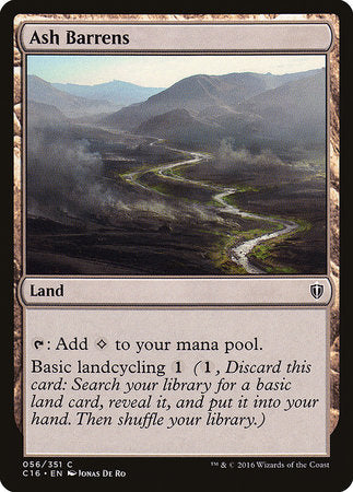 Ash Barrens [Commander 2016] | Gate City Games LLC