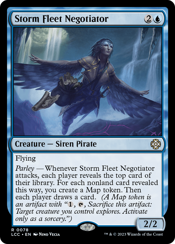 Storm Fleet Negotiator [The Lost Caverns of Ixalan Commander] | Gate City Games LLC