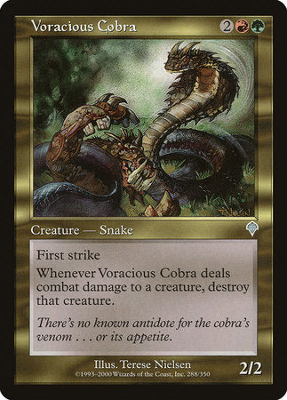 Voracious Cobra [Invasion] | Gate City Games LLC