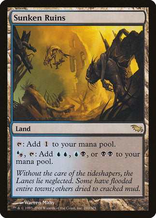 Sunken Ruins [Shadowmoor] | Gate City Games LLC