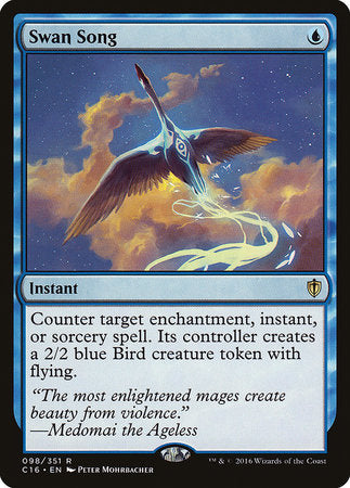 Swan Song [Commander 2016] | Gate City Games LLC