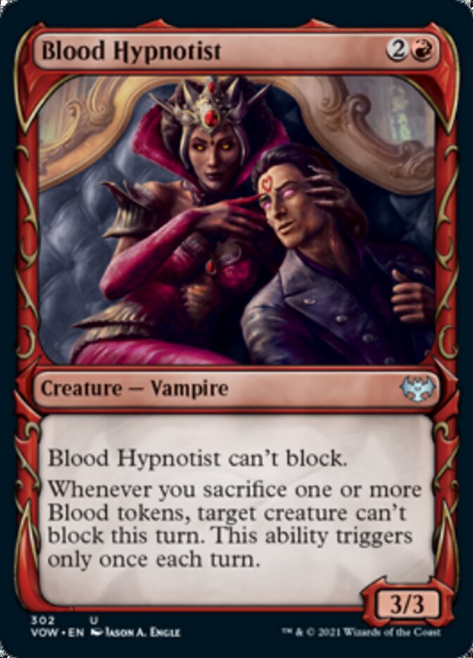 Blood Hypnotist (Showcase Fang Frame) [Innistrad: Crimson Vow] | Gate City Games LLC