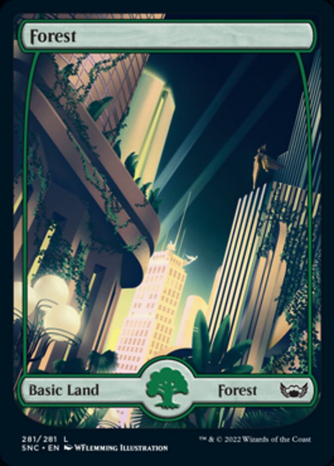 Forest (281) [Streets of New Capenna] | Gate City Games LLC