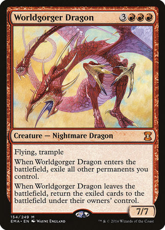 Worldgorger Dragon [Eternal Masters] | Gate City Games LLC