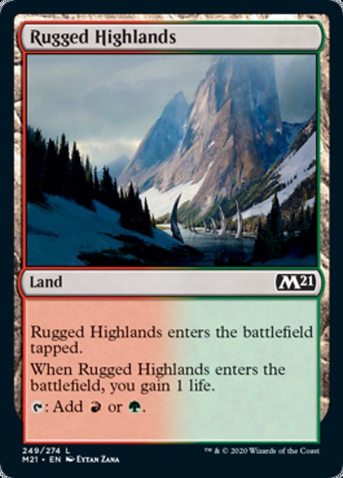 Rugged Highlands [Core Set 2021] | Gate City Games LLC