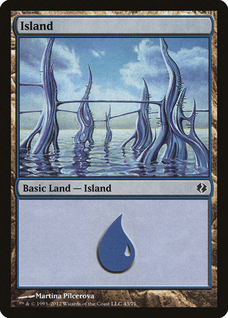 Island (43) [Duel Decks: Venser vs. Koth] | Gate City Games LLC