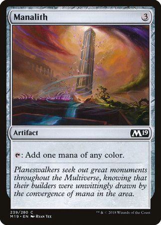 Manalith [Core Set 2019] | Gate City Games LLC