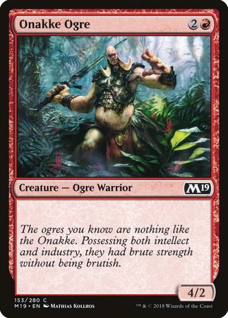 Onakke Ogre [Core Set 2019] | Gate City Games LLC