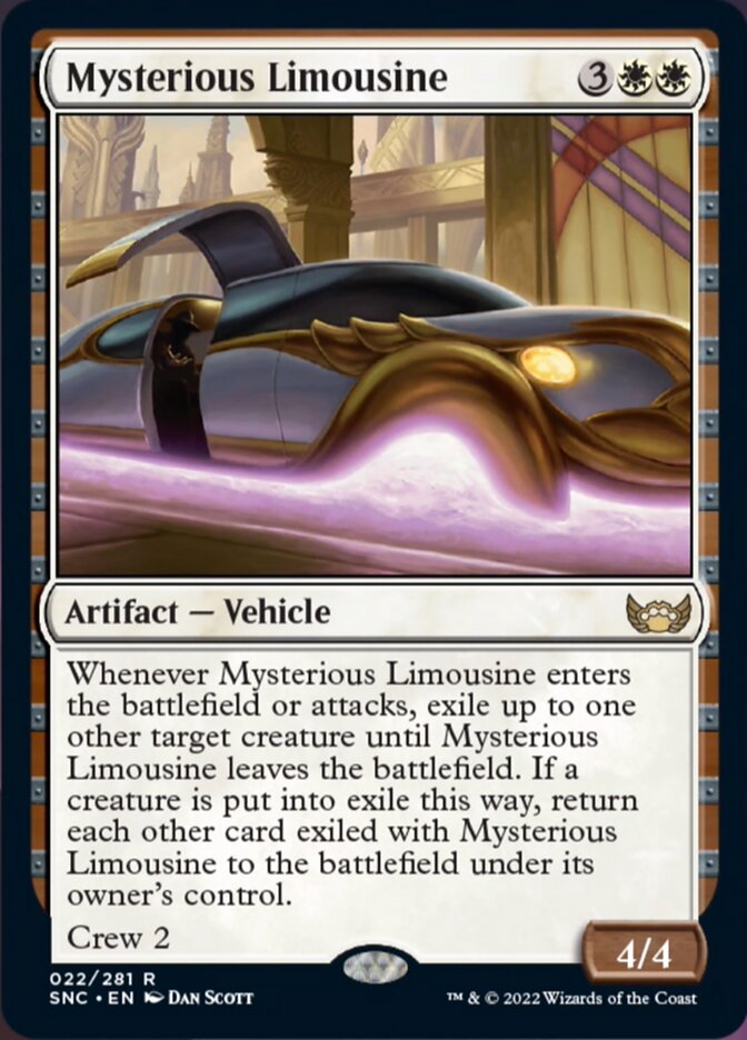 Mysterious Limousine [Streets of New Capenna] | Gate City Games LLC