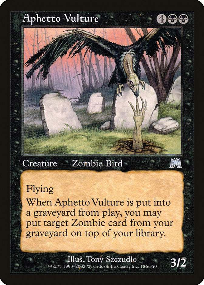 Aphetto Vulture [Onslaught] | Gate City Games LLC