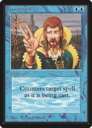 Counterspell [Limited Edition Beta] | Gate City Games LLC