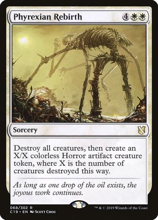 Phyrexian Rebirth [Commander 2019] | Gate City Games LLC