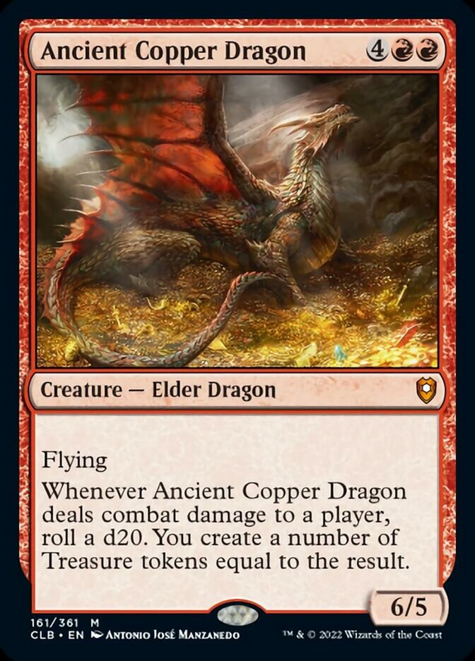 Ancient Copper Dragon [Commander Legends: Battle for Baldur's Gate] | Gate City Games LLC