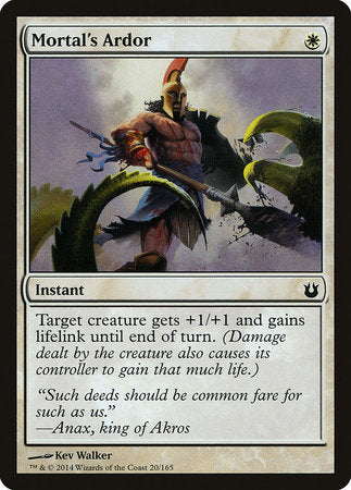 Mortal's Ardor [Born of the Gods] | Gate City Games LLC