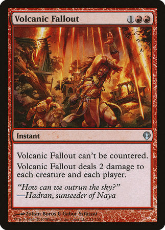 Volcanic Fallout [Archenemy] | Gate City Games LLC