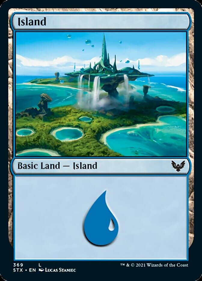 Island (#369) [Strixhaven: School of Mages] | Gate City Games LLC