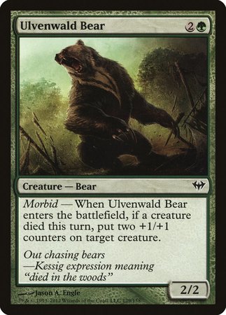Ulvenwald Bear [Dark Ascension] | Gate City Games LLC
