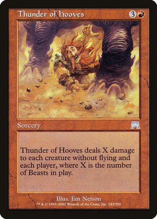 Thunder of Hooves [Onslaught] | Gate City Games LLC