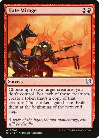 Hate Mirage [Commander 2019] | Gate City Games LLC