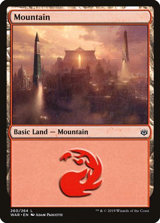 Mountain (260) [War of the Spark] | Gate City Games LLC