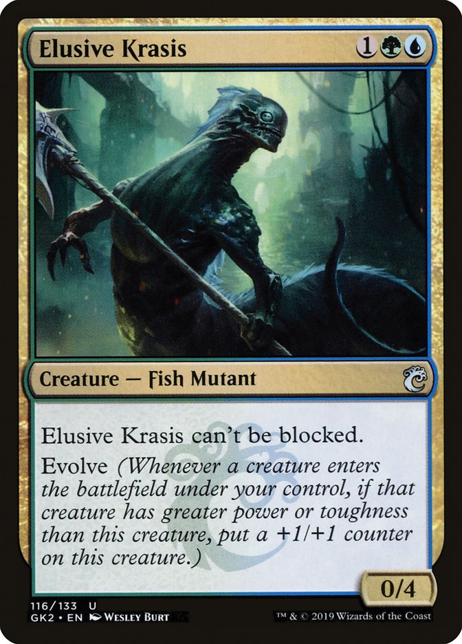 Elusive Krasis [Ravnica Allegiance Guild Kit] | Gate City Games LLC