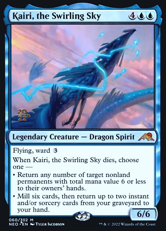 Kairi, the Swirling Sky [Kamigawa: Neon Dynasty Prerelease Promos] | Gate City Games LLC