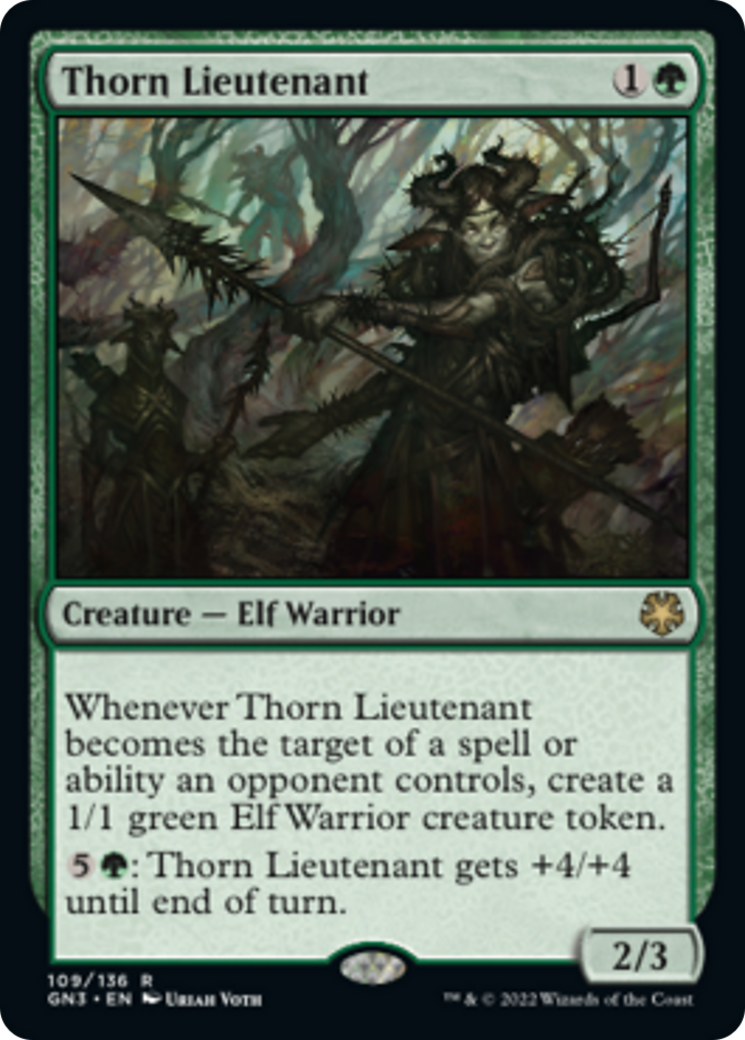 Thorn Lieutenant [Game Night: Free-for-All] | Gate City Games LLC