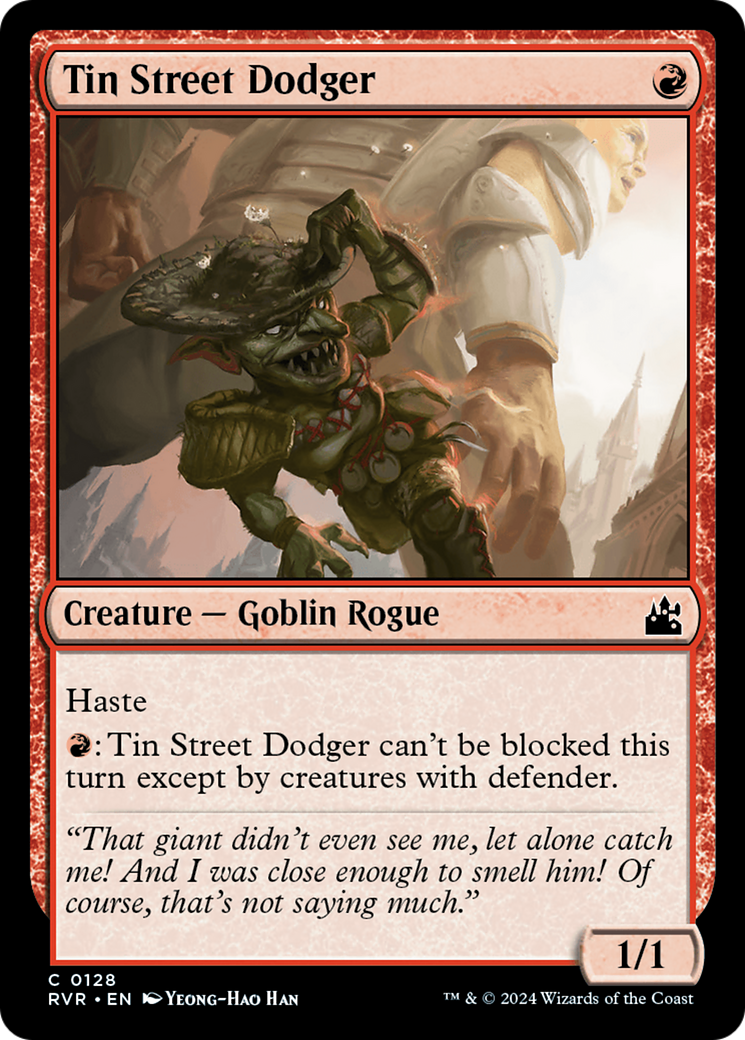 Tin Street Dodger [Ravnica Remastered] | Gate City Games LLC