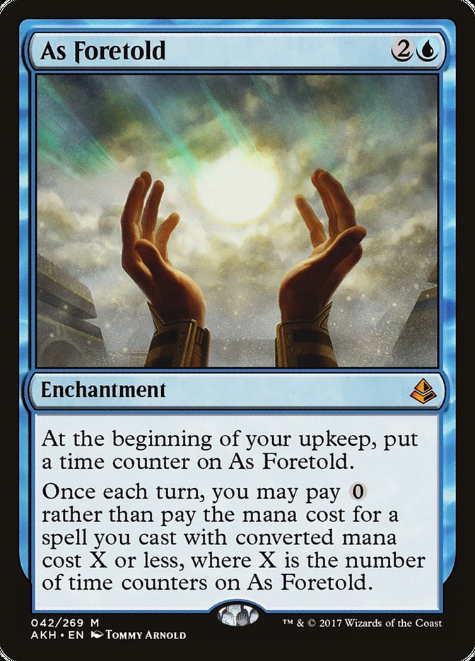 As Foretold [Amonkhet] | Gate City Games LLC