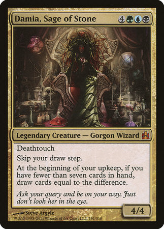 Damia, Sage of Stone [Commander 2011] | Gate City Games LLC