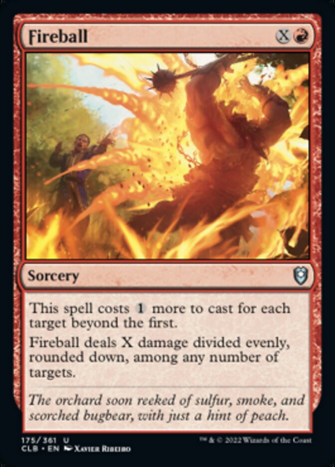 Fireball [Commander Legends: Battle for Baldur's Gate] | Gate City Games LLC