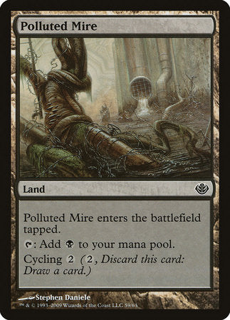 Polluted Mire [Duel Decks: Garruk vs. Liliana] | Gate City Games LLC