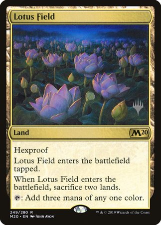 Lotus Field [Core Set 2020 Promos] | Gate City Games LLC