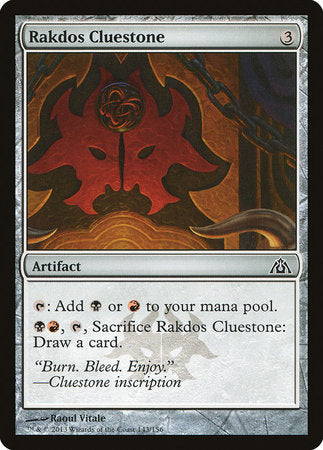 Rakdos Cluestone [Dragon's Maze] | Gate City Games LLC